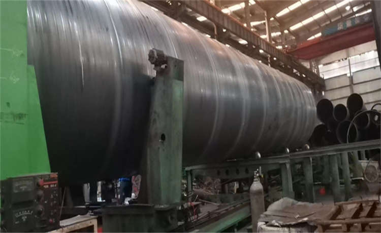 6螺旋焊管，廣州丁字焊管，813mm螺旋管，鋼材場給水鋼管